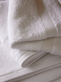 Braided border Turkish cotton towels
