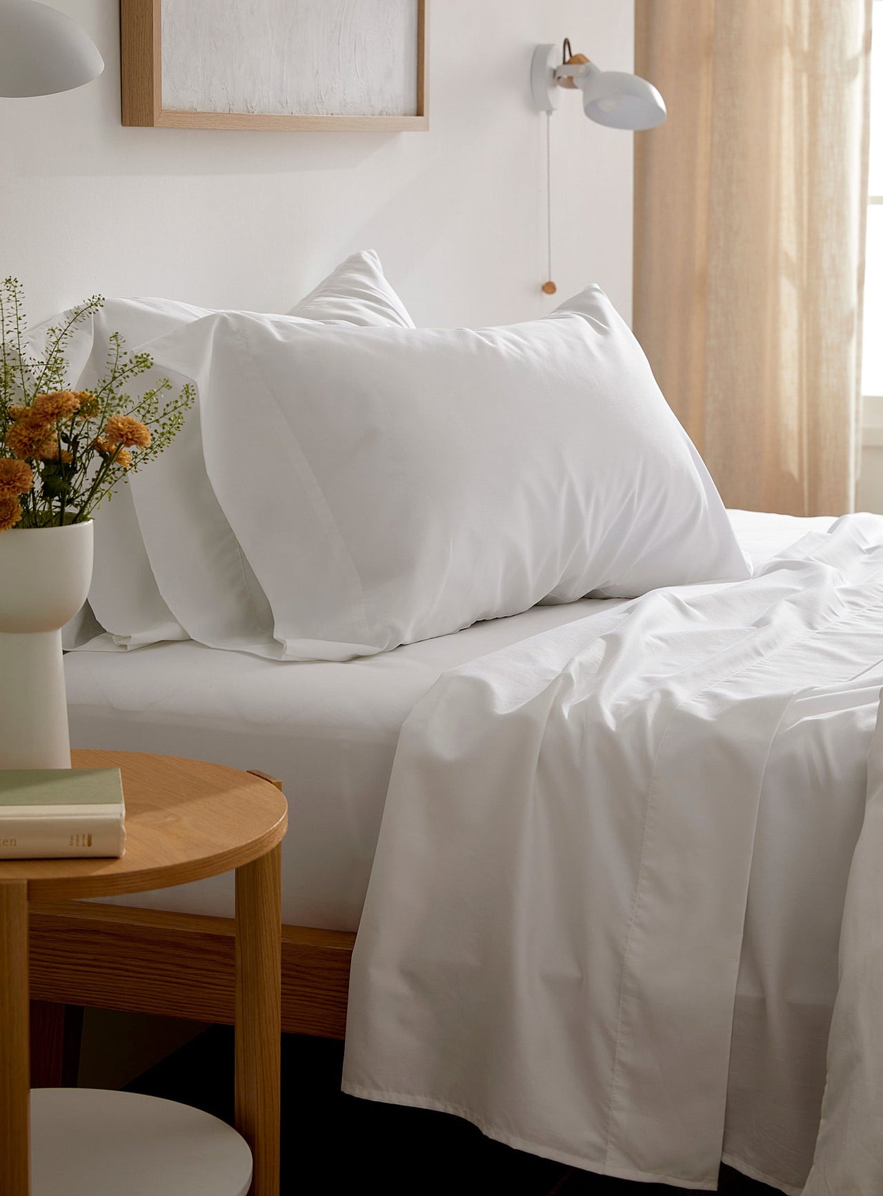 Egyptian cotton and bamboo rayon 330-thread-count sheet set