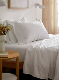 Egyptian cotton and bamboo rayon 330-thread-count sheet set