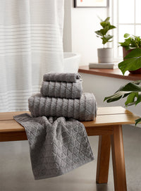 Prismatic Turkish cotton towels