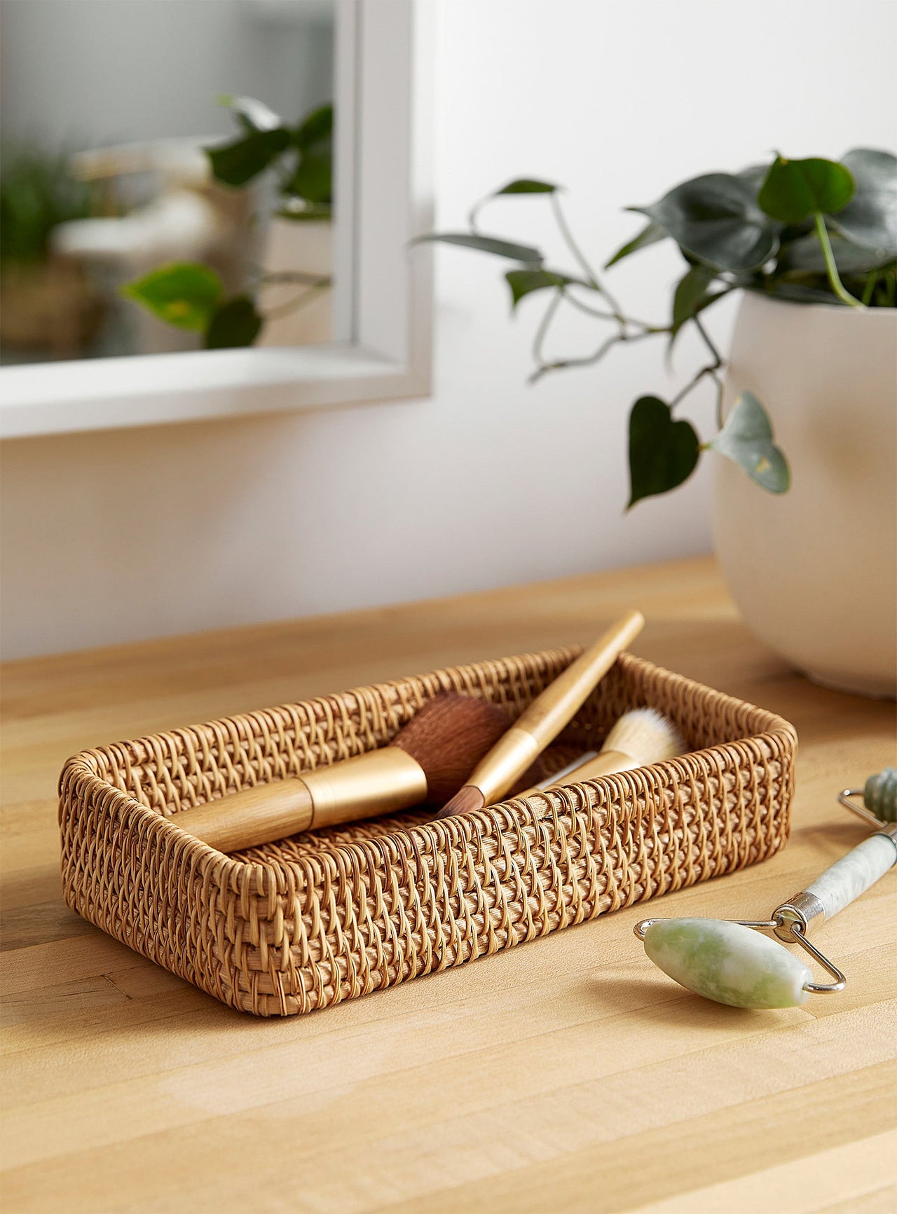 Small rattan basket