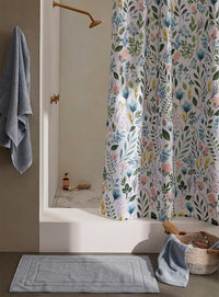 Thumbnail for Flowering field shower curtain