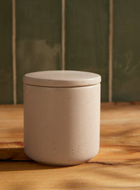Thumbnail for Speckled sand-coloured decorative jar