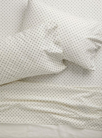 Thumbnail for Arabesque organic cotton flannel sheet set