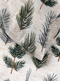 Thumbnail for Pine forest flannel sheet set