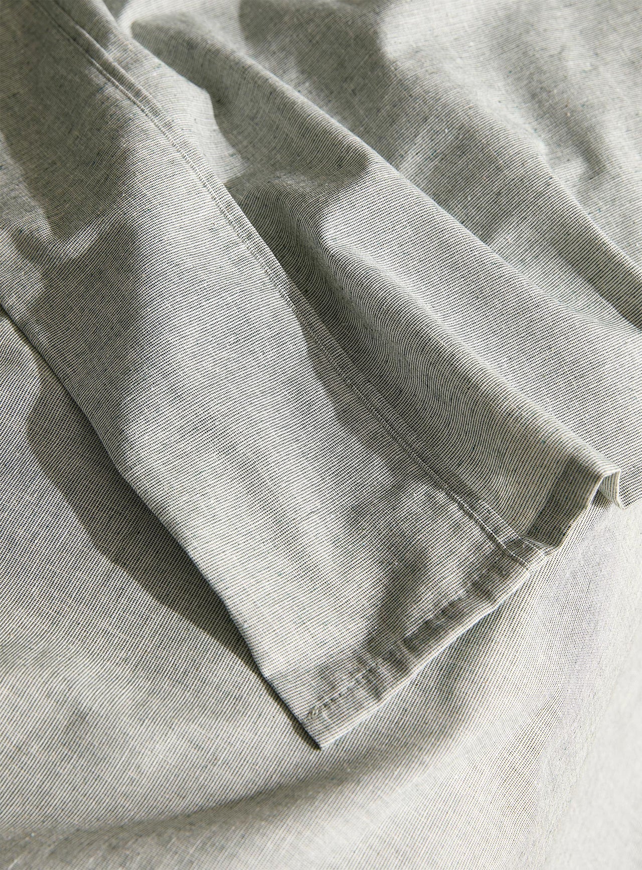 End-on-end cotton sheet set