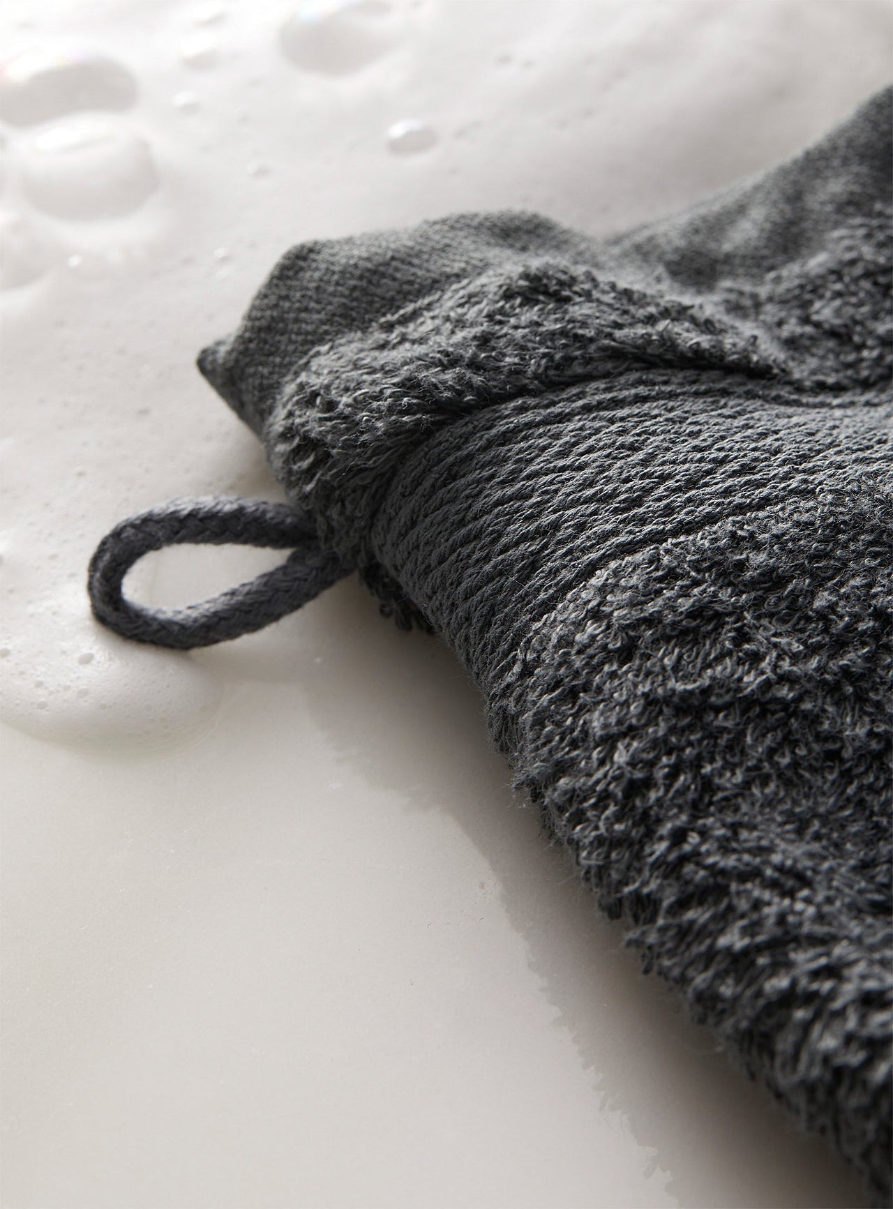 Egyptian cotton wash mitt