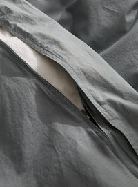 Thumbnail for Garment wash organic cotton duvet cover set