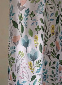 Flowering field shower curtain