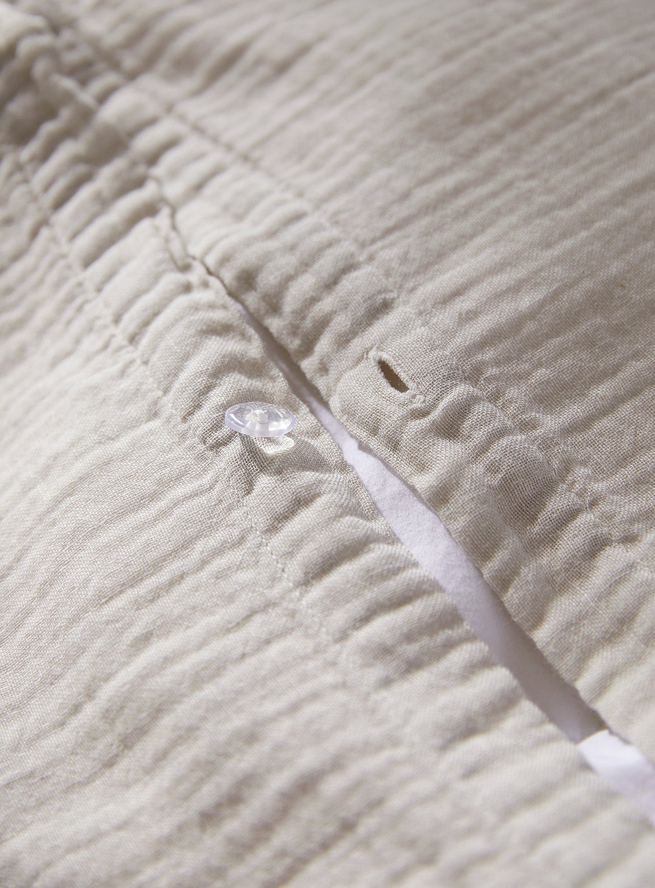 Pre-washed pure cotton duvet cover set